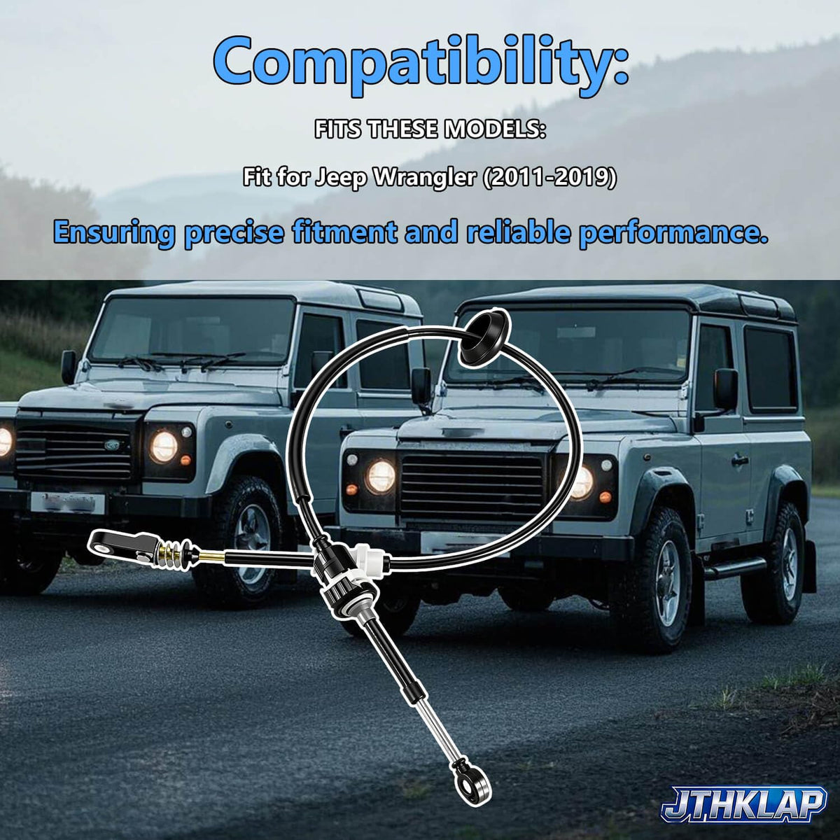 Automatic Transmission Shift Cable 68067439AE for Jeep Wrangler 2011-2019