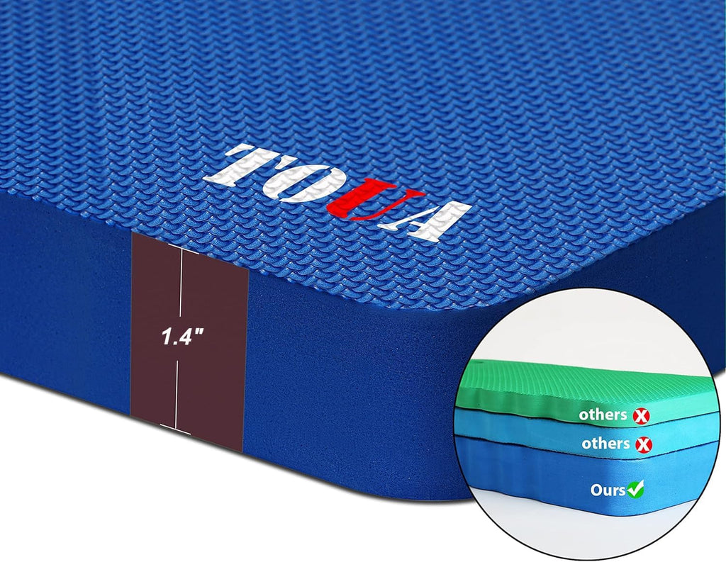 Kneeling Pad Thick Extra Large High Density Foam Comfort Kneeling Pad for Work Gardening Yoga Exercise Garden Knee