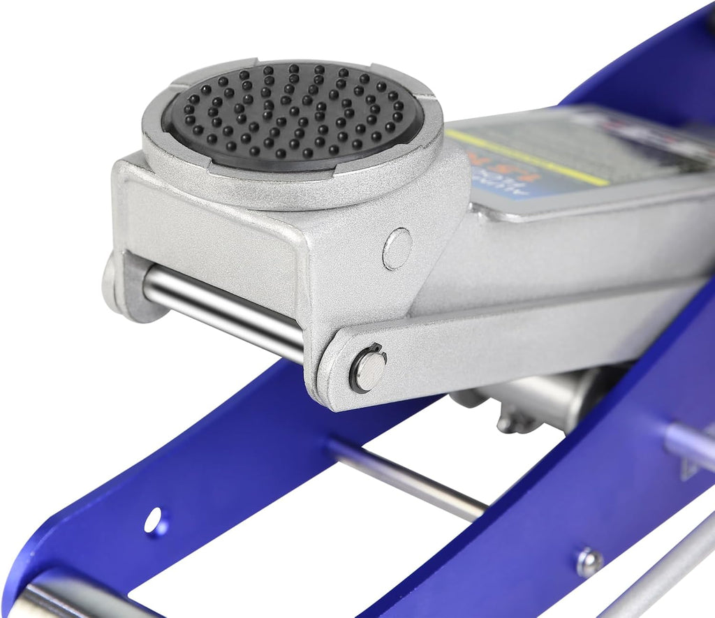 Floor Jack,Heavy Duty Hydraulic Floor Jack, Low Profile Aluminum and Steel Racing Floor Jacks w/2 Piston Quick Lift