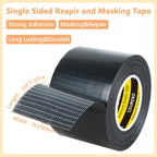 Black Duct Tape,Heavy Duty Industrial Sealing Tape,2inx66FT