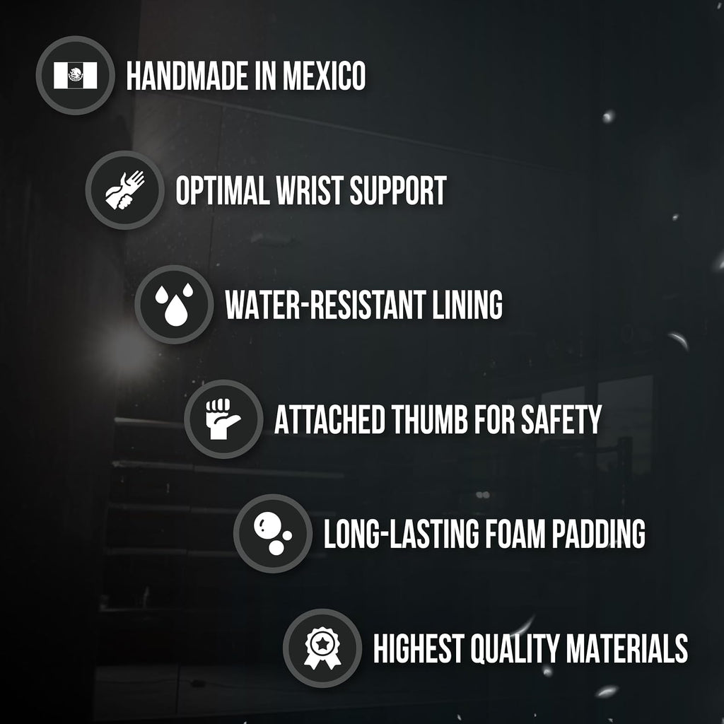 Training Boxing Gloves, 16oz, with Hook and Loop Closure | Sparring and Heavy Punching Bags, Men and Women, MMA