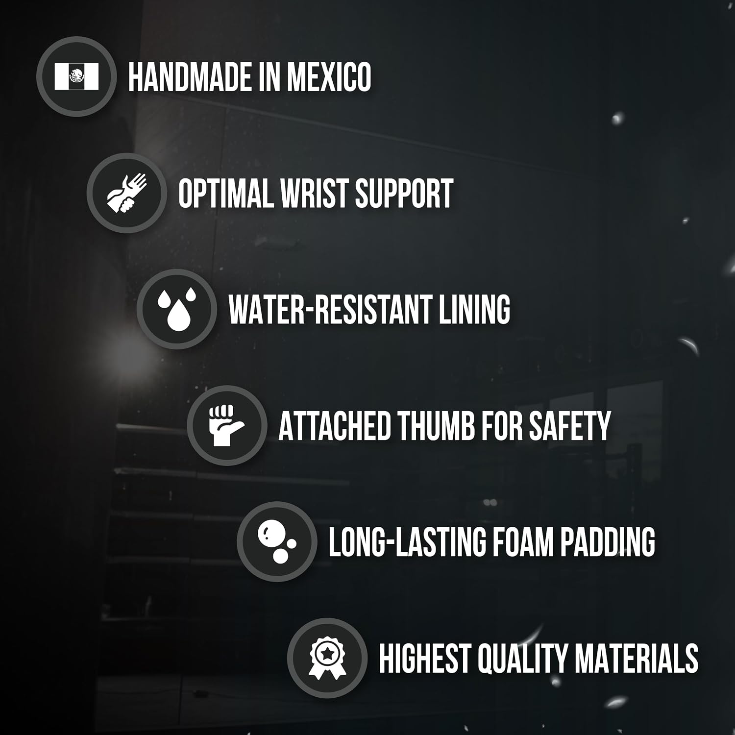 Training Boxing Gloves, 16oz, with Hook and Loop Closure | Sparring and Heavy Punching Bags, Men and Women, MMA
