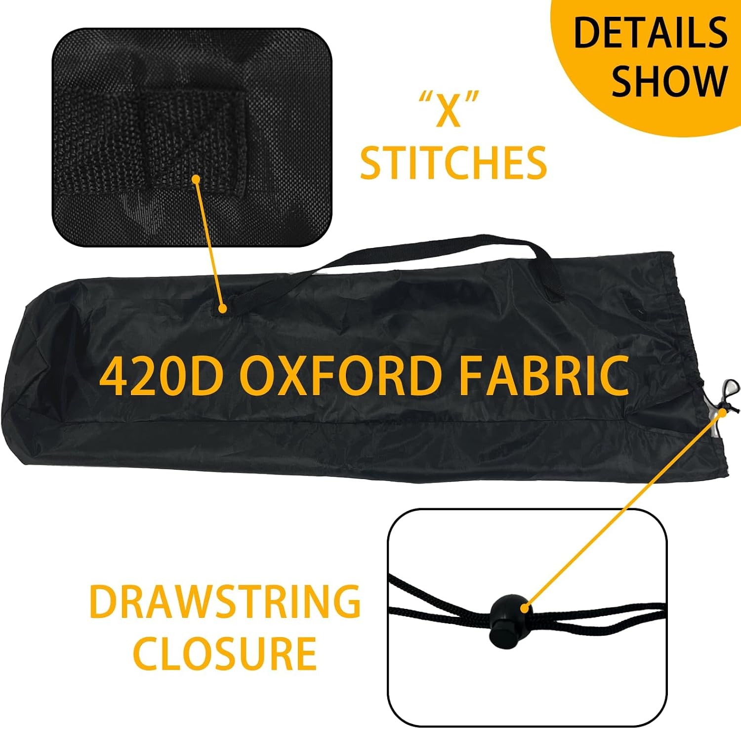 41"x10.5"x8.5" Replacement Bag for Folding Camping Chair, Camp Chairs, Hammock, Yoga Mat, Beach Chair Replacement
