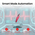 LeLuv Magna LCD Electric Vacuum Pump Controller, 6 Smart Modes, Red