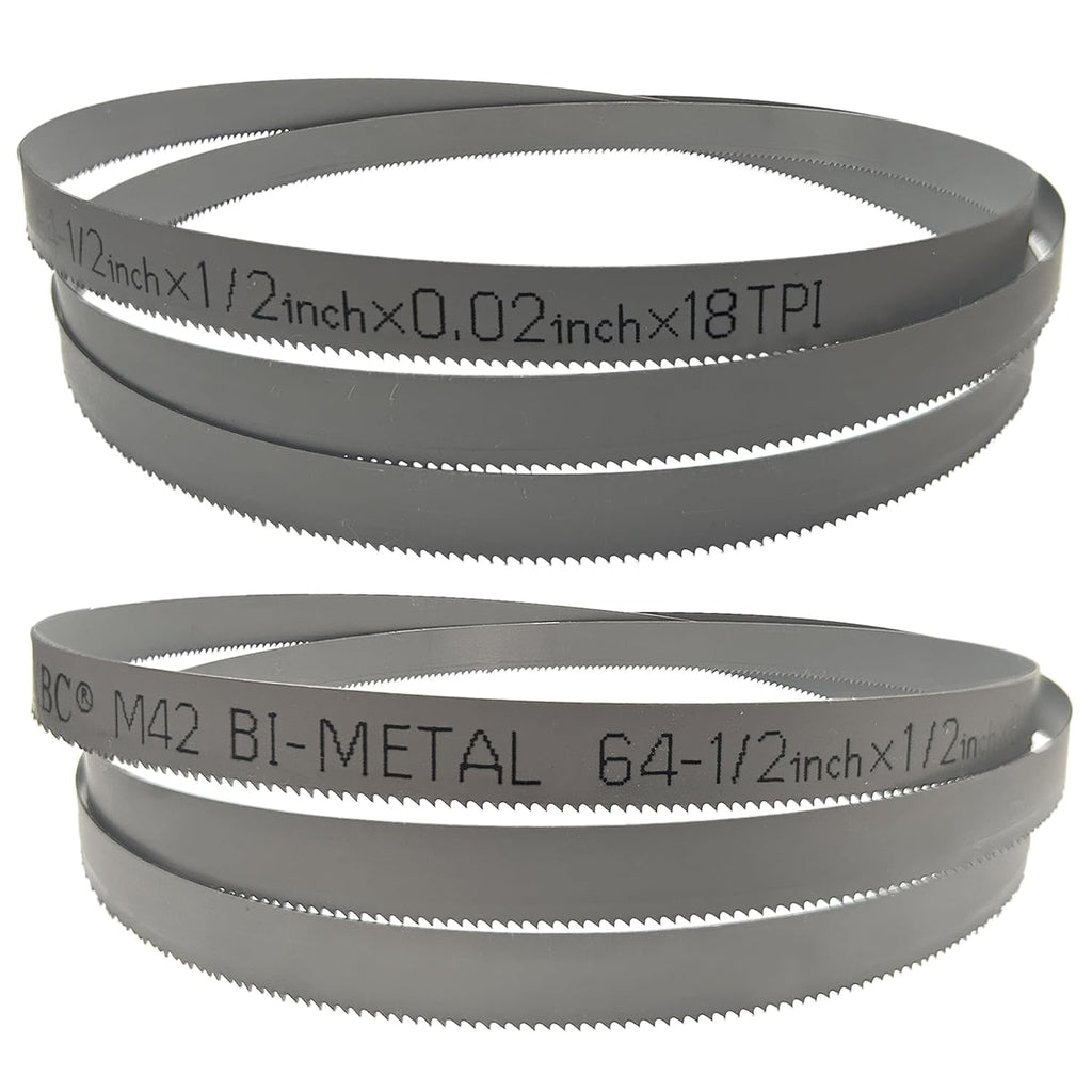 FOXBC 64-1/2 Inch Metal Cutting Bandsaw Blade 18 TPI - 2 Pack