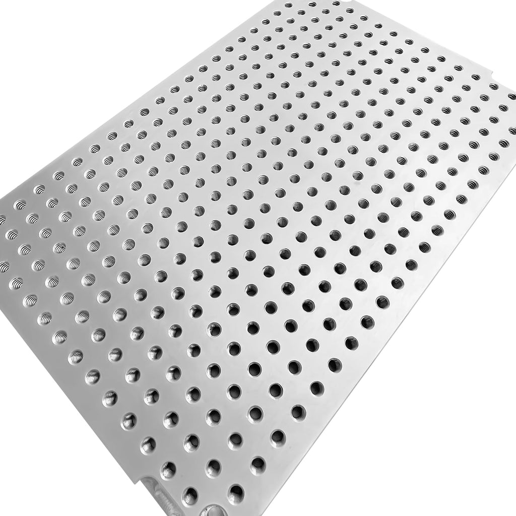 8" x 12" x 1/2" MIC7 Aluminum Fixture/Sacrificial Plate, Mini Pallet