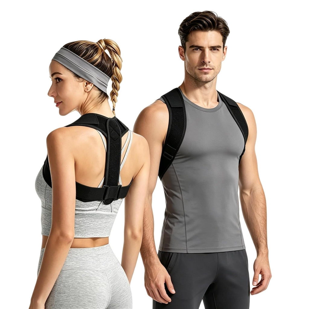 Posture Corrector for Women and Men, Adjustable Upper Back Brace