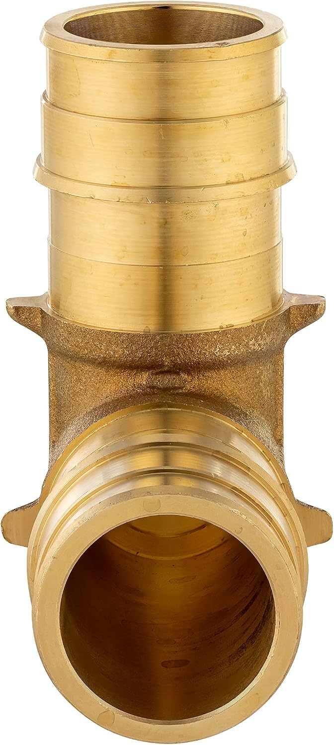 2 piece EFIELD Pex A Full Flow Expansion Brass Fitting 1"x 1" Elbow