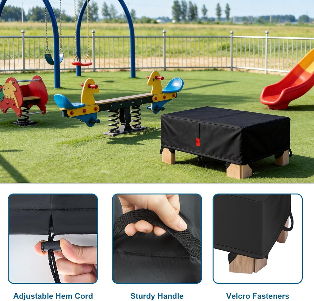 Kids Sand Table Cover Fit Step2 Naturally Playful Sand Table, DustProof Anti-UV Outdoor Activity Sensory Table with