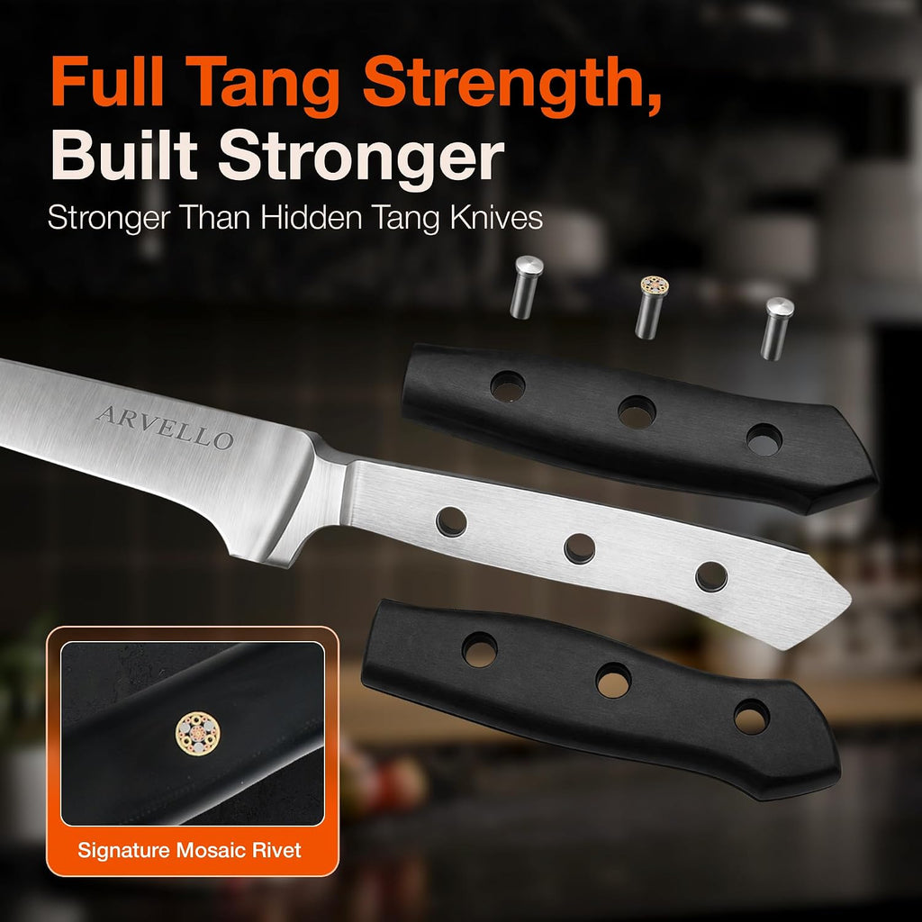 Boning Knife - 7-Inch Professional Deboning & Meat Trimming Knife