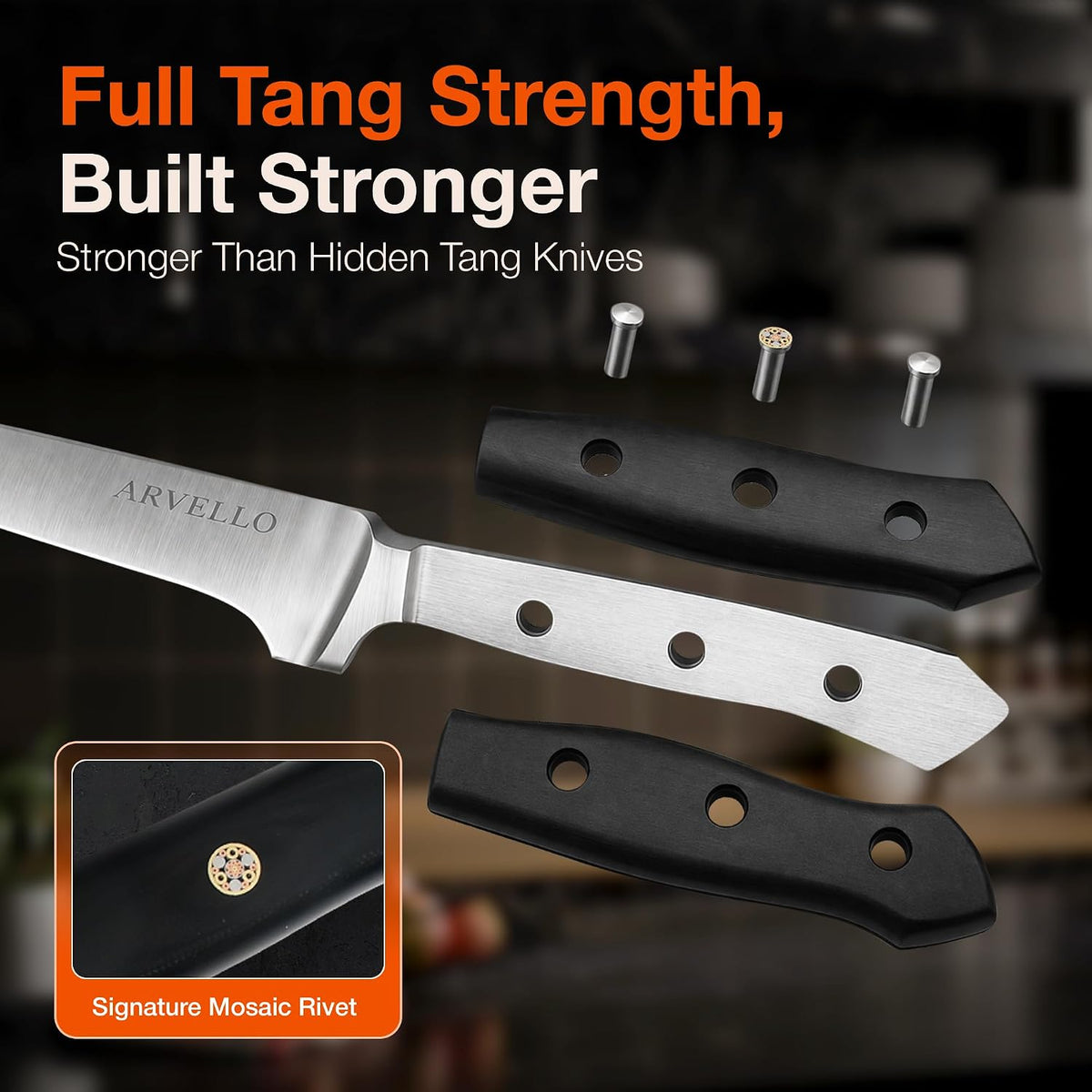 Boning Knife - 7-Inch Professional Deboning & Meat Trimming Knife