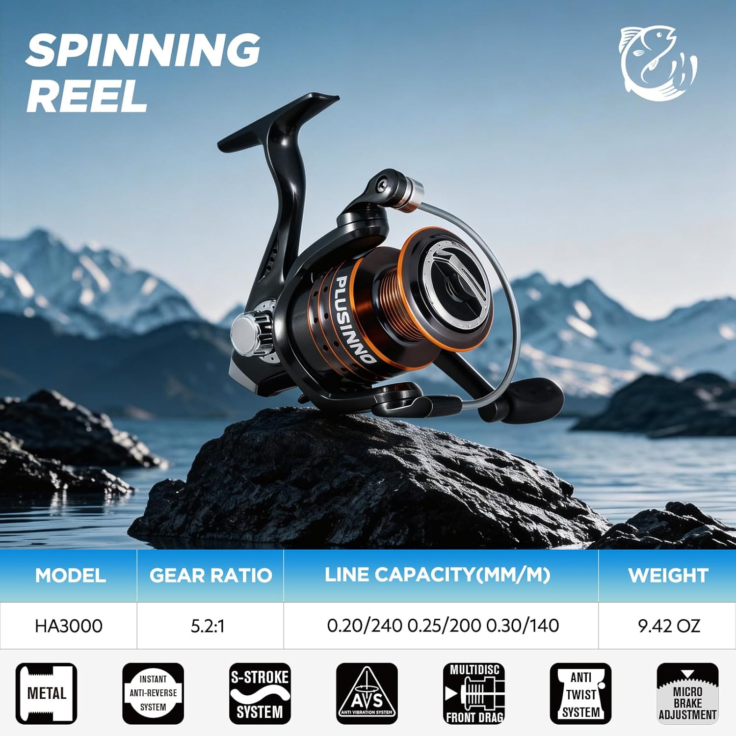 Fishing Gear - Telescopic Fishing Rod and Reel Combo with Tackle Box, Collapsible Rod and Lures Box, Travel Fish Pole