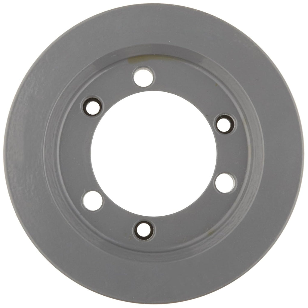 TB Woods 342B Classical V-Belt Sheave, B Belt Section, 2 Grooves, SH Bushing required, Ductile Iron, 3.75" OD