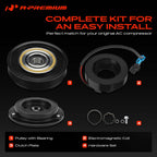 A-Premium Air Conditioner AC Compressor Clutch Kit
