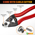Stainless Steel Cable for Railing - 200FT 1/8" T316 Wire Rope Cable
