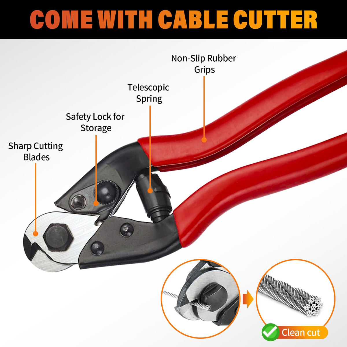 Stainless Steel Cable for Railing - 200FT 1/8" T316 Wire Rope Cable