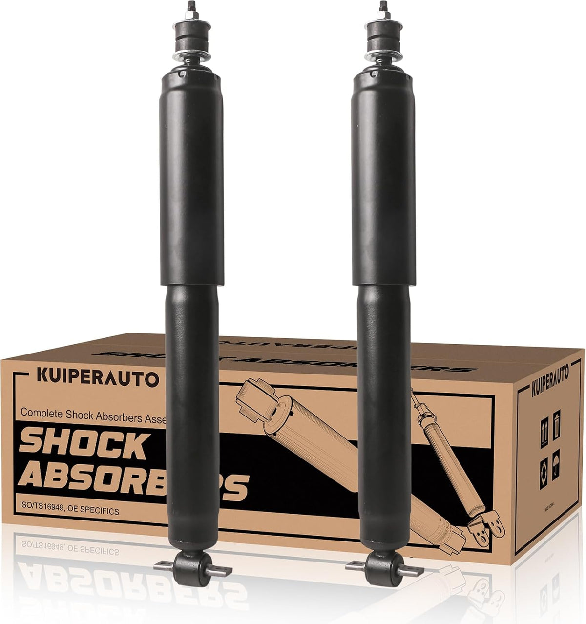 Front strut assembly Compatible for 1999-2004 Jeep Grand Cherokee(Set of 2)