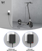 VHBW 25.2V 1.5A Charger for Segway Ninebot C2 Pro E2 Plus Scooter