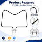 WP9750213 9750213 Oven Bake Element Compatible with Whirlpool Oven