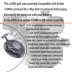TKCBCD Recoil Starter Assembly Compatible with Kohler CH440 Engine