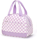Purple Lunch Bag for Girls, Lunch Box Kids, Insulated LunchBox for Women | Cute Lunchbox, Aesthetic Lunch bag