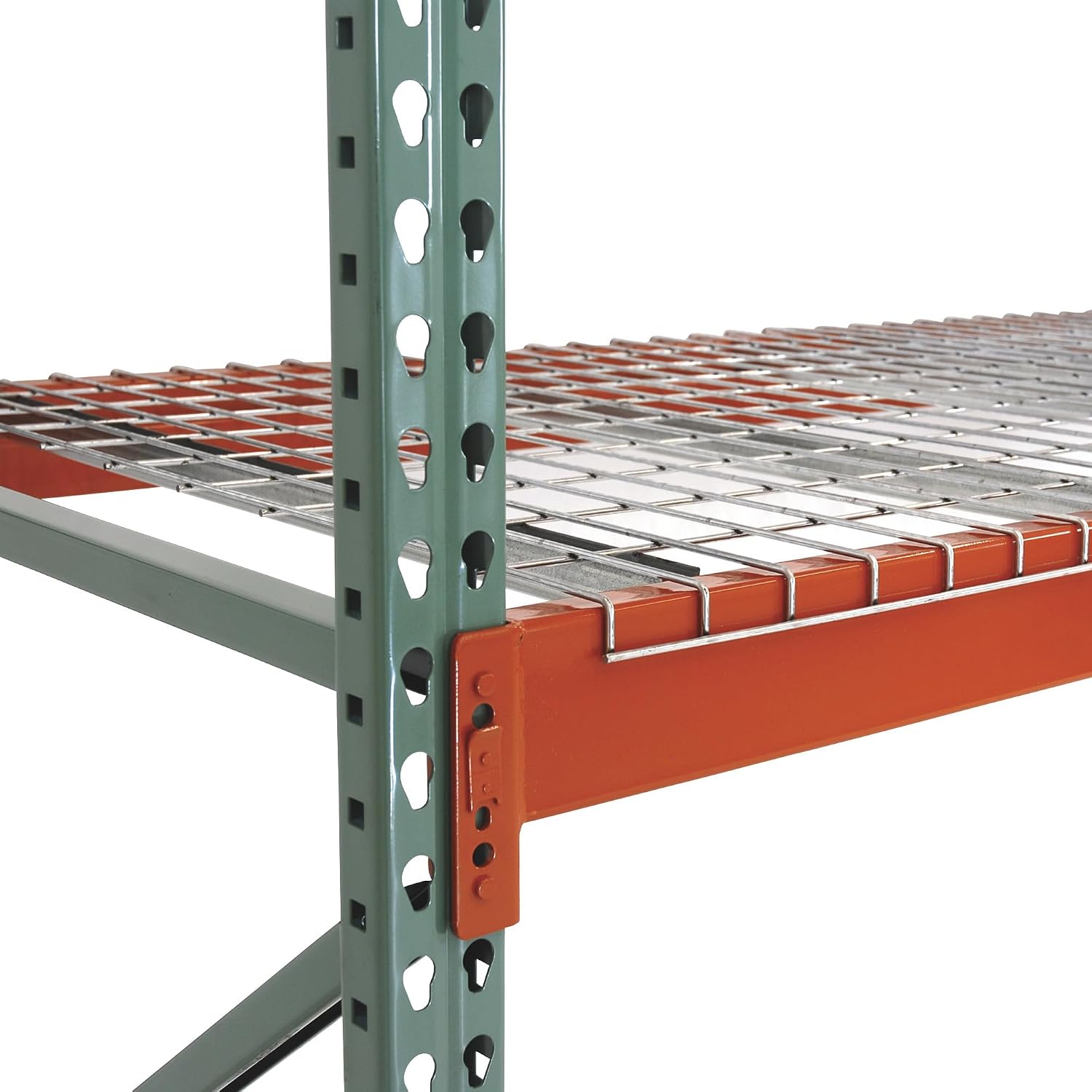 AK Industrial Teardrop Pallet Rack Frame - 42in.D x 168in.H, Model Number AK-UFI-120-42