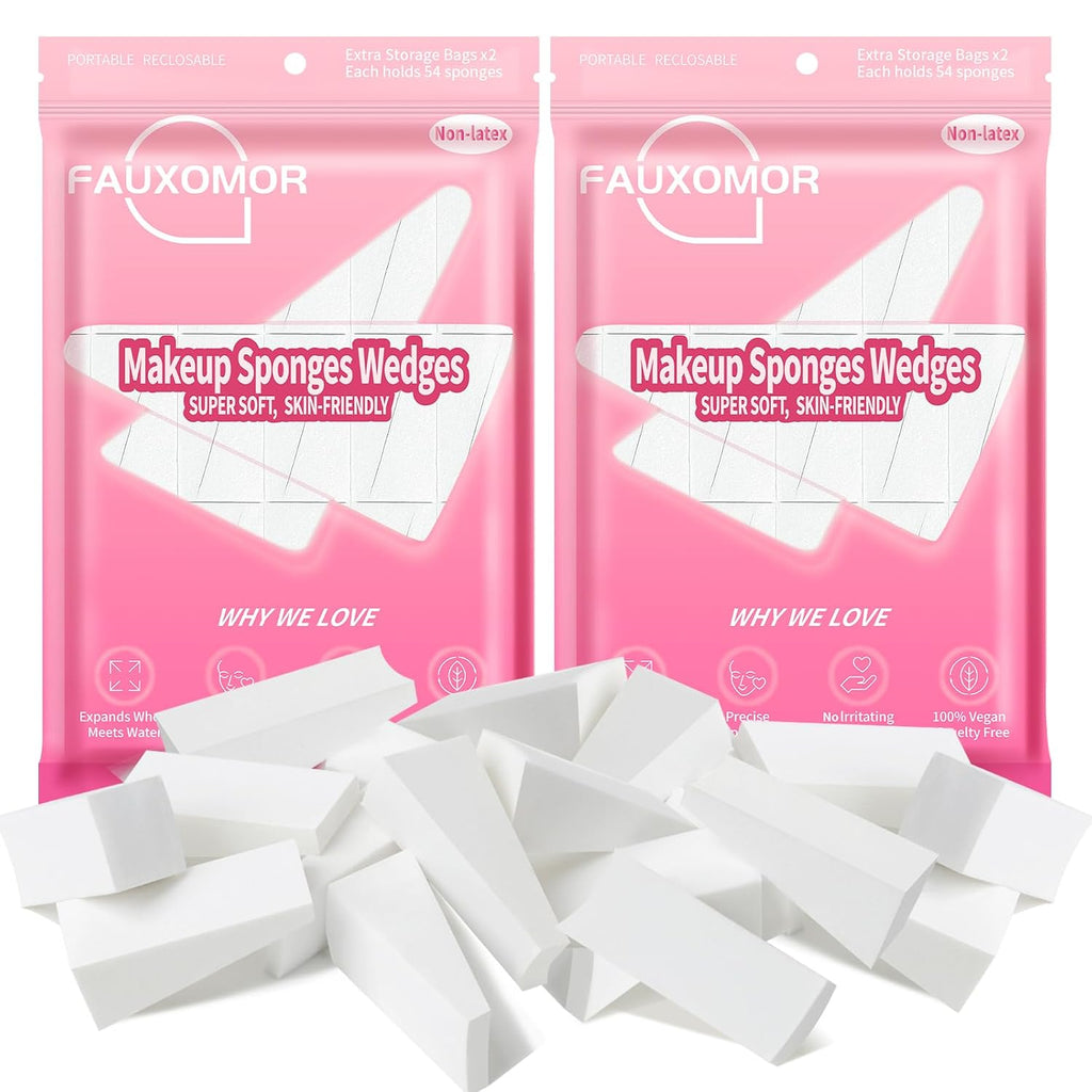 216 Pcs Makeup Sponge Wedges Make Up Sponges for Foundation