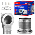 Magnetic Dryer Vent Connector Kit Dryer Vent Attachment Coupling Kit