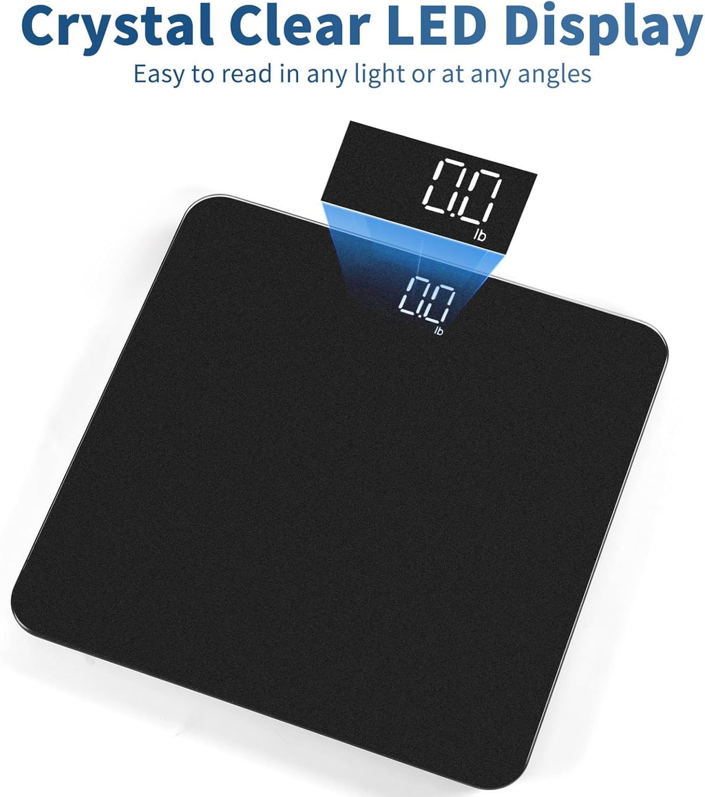 Bathroom Scale for Body Weight High Accuracy 0.1lb, 400lb, LED | Professional Factory Since 2001 Digital Weighing
