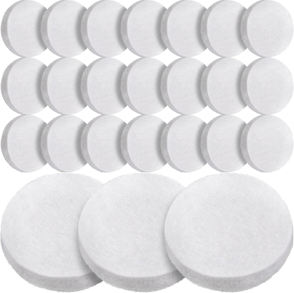24 Pcs Polishing Filter Pads Compatible with Fluval Fx4, Fx5, Fx6