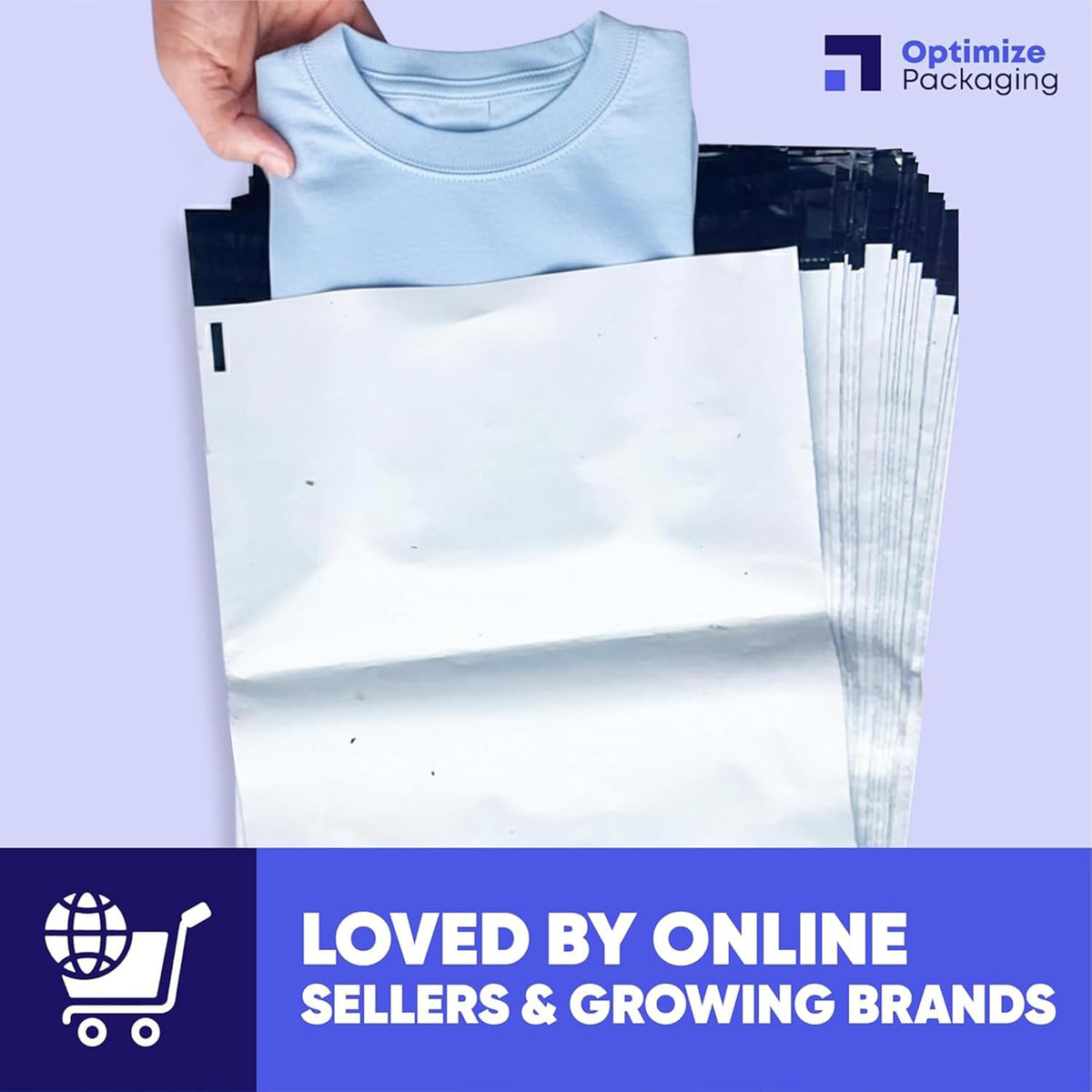 12 x 15.5 Heavy-Duty Poly Mailers – 30-Pack, 3 Mil Thick Shipping Bags – Waterproof, Tear-Resistant, Recyclable