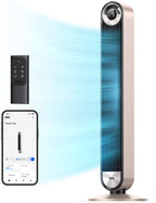 Smart Tower Fan for Bedroom, 90° Oscillating Bladeless Fan