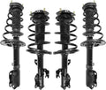 COMPLETESTRUTS - Front & Rear Complete Strut Assemblies with Coil Springs Replacement for 2007-2011 Toyota Camry - Set of 4
