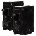 Siemens Q120 20-Amp Single Pole Type QP Circuit Breaker (Pack of 2)
