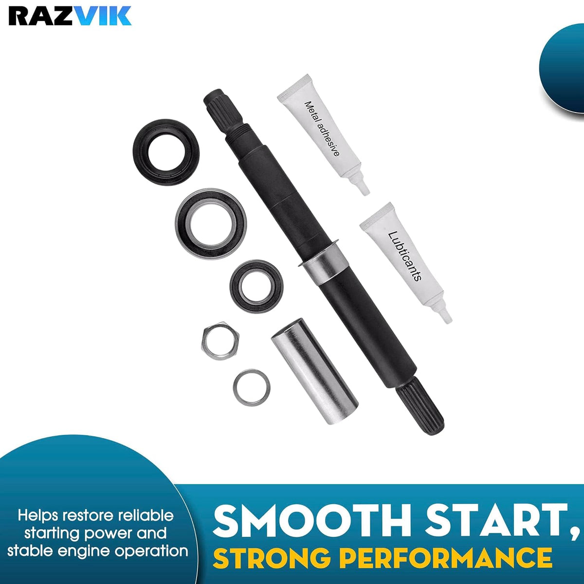 New Genuine OEM Whirlpool Washer Tub Bearing and Drive Shaft Kit