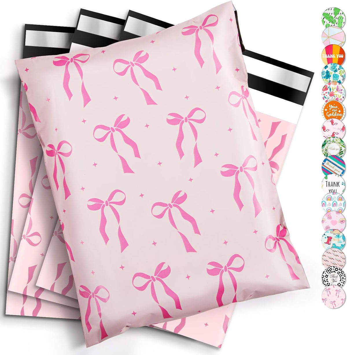 Poly Mailers 10x13, 100PCS Shipping Bags, Self-Sealing Mailers Poly Bags, Mailing Envelopes Bulk, Polymailers