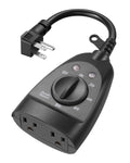 DEWENWILS Outdoor Timer Outlet Waterproof, Outdoor Timer for Lights,ETL