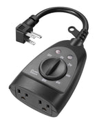 DEWENWILS Outdoor Timer Outlet Waterproof, Outdoor Timer for Lights,ETL