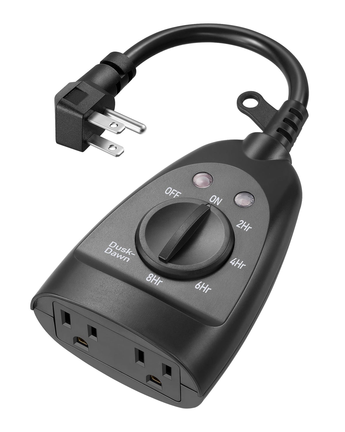 DEWENWILS Outdoor Timer Outlet Waterproof, Outdoor Timer for Lights,ETL