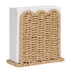 Scalloped Napkin Holder for Table Home Rustic Room Decor