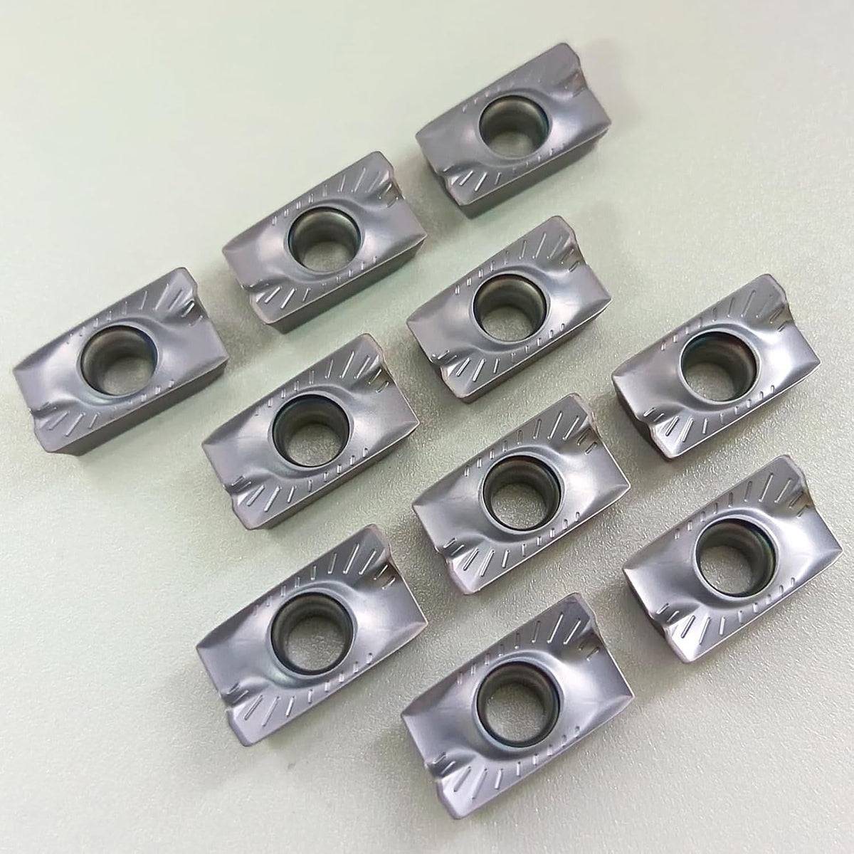 20 pcs CNC Carbide milling Inserts APMT1604 for Process HRC45 Steel-CR8601