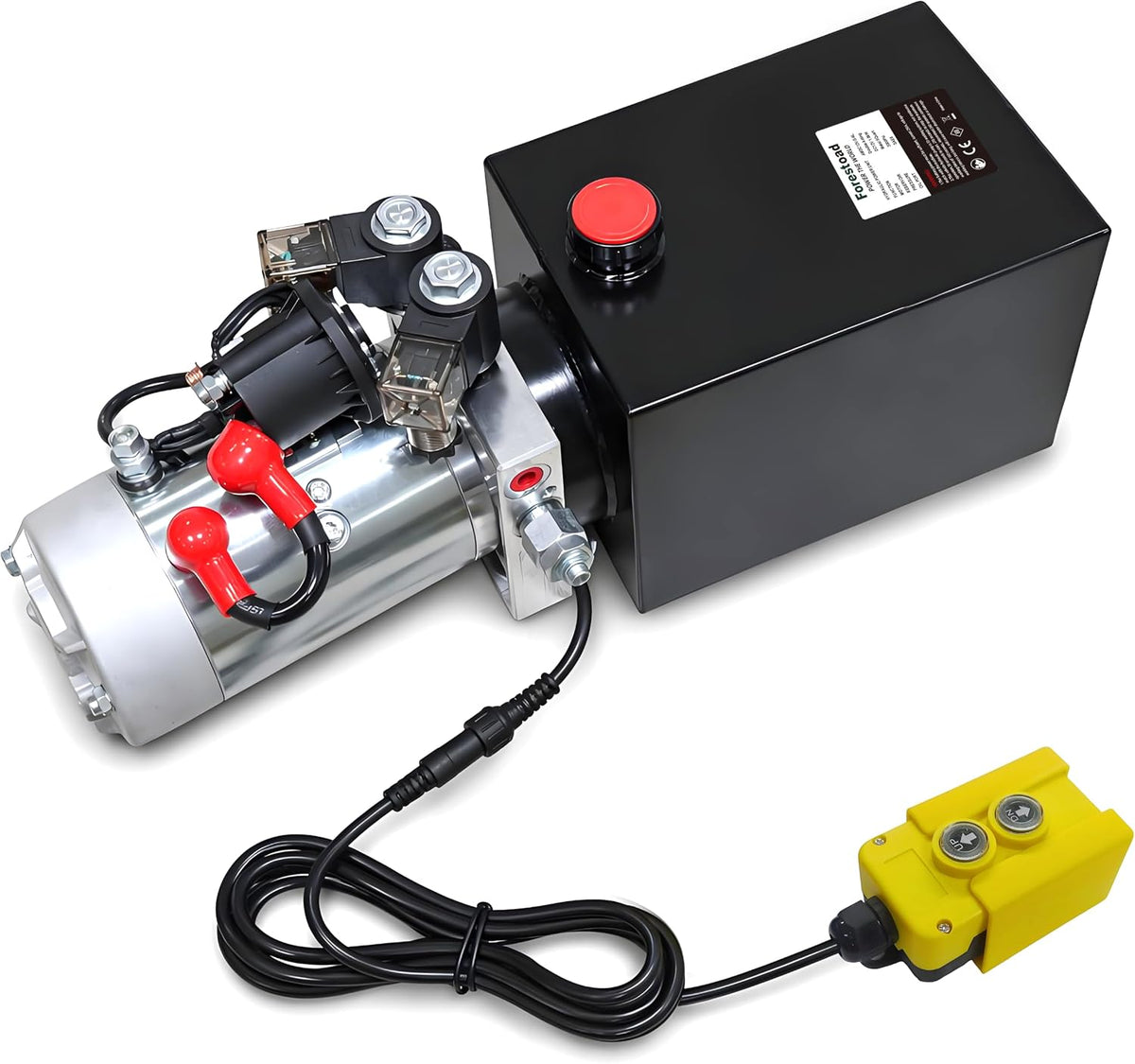 6 Quart Hydraulic Power Unit Double Acting Hydraulic Pump for Dump Trailer