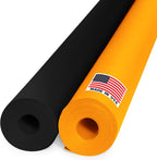 36" x 1200" (100 ft) Halloween Crafts Kraft Paper Rolls Set, 45 Lbs - Orange, Black Kraft Paper - Made in USA Colored