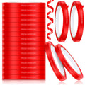 12 Pack Bag Sealer Tape 3/8 Inch Plastic Sealing Tape,100yd,Red