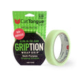 1" x10' Grip Tape Wrap, Non-Abrasive, Waterproof, Glow