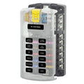 Blue Sea Systems ST Blade Fuse Block, 12 Circuits with Negative Bus