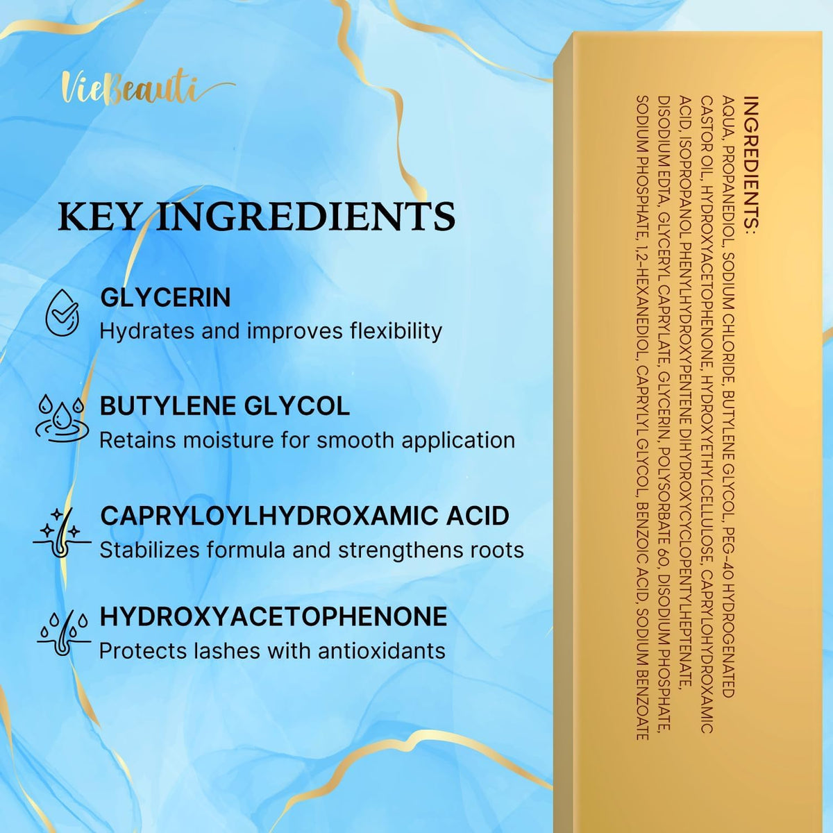 Lash Serum for Eyelash Growth: 5mL Eyelash Growth Serum with Advanced Formula to Boost Longer Fuller and Thicker