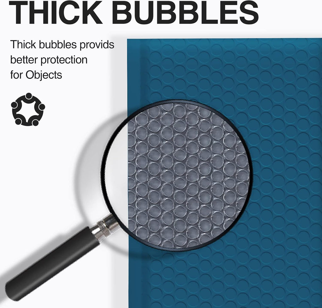 Bubble Mailers 9.5x14.5" 40 Pack Usable Size 9.5x13.5" Navy Blue