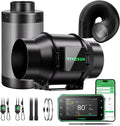 G6 Smart Filtration Kit, Inline Fan, Controller, Carbon Filter,Duct | AeroZesh Inline Fan, E42A+ Enviroment