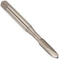 YG-1 - L7315 L7 Series Vanadium Alloy HSS Spiral Pointed Tap, Uncoated (Bright) Finish, Round Shank with Square End, Plug Chamfer, M6-1 Thread Size, D5 Tolerance